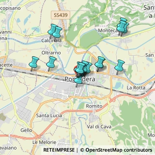 Mappa Piazza Andrea da Pontedera, 56025 Pontedera PI, Italia (1.50412)