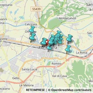 Mappa Via Silvio Pellico, 56025 Pontedera PI, Italia (0.9995)