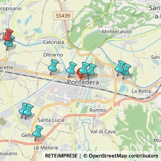 Mappa Via I Maggio, 56025 Pontedera PI, Italia (2.54091)
