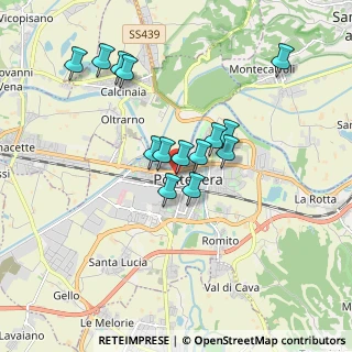 Mappa Via Alessandro Manzoni, 56025 Pontedera PI, Italia (1.58714)