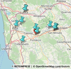 Mappa Via Dodici Aprile, 56025 Pontedera PI, Italia (13.61417)