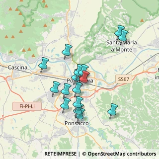 Mappa Piazza Cavour, 56025 Pontedera PI, Italia (3.27688)