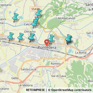 Mappa Piazza Cavour, 56025 Pontedera PI, Italia (2.23083)