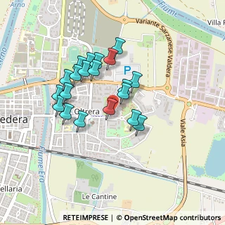 Mappa Via Madre Teresa di Calcutta, 56025 Pontedera PI, Italia (0.3895)
