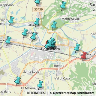 Mappa Via I° Maggio, 56025 Pontedera PI, Italia (2.203)