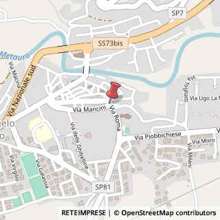 Mappa Via Roma,  12, 61048 Sant'Angelo in Vado, Pesaro e Urbino (Marche)