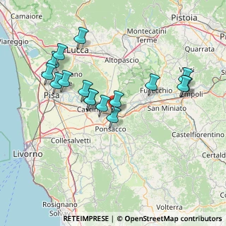 Mappa Viale Italia, 56025 Pontedera PI, Italia (15.19125)