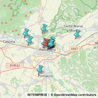 Mappa Piazza Alessandro Mazzinghi, 56025 Pontedera PI, Italia (1.93462)