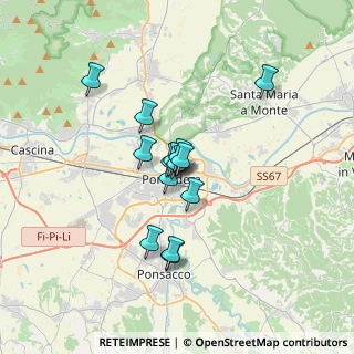 Mappa Piazza Alessandro Mazzinghi, 56025 Pontedera PI, Italia (2.49)