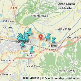 Mappa Via di Tavella, 56025 Pontedera PI, Italia (1.88286)