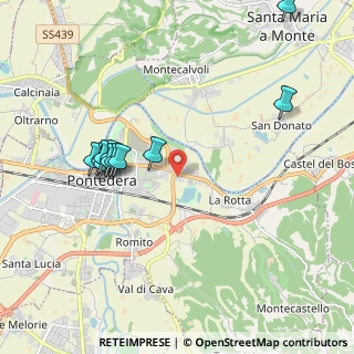 Mappa Via di Tavella, 56025 Pontedera PI, Italia (2.10727)