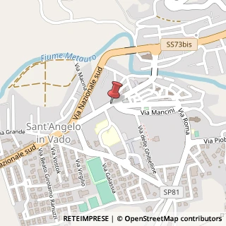 Mappa Corso Giuseppe Garibaldi, 109, 61048 Sant'Angelo in Vado, Pesaro e Urbino (Marche)