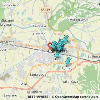 Mappa Piazza Vittime dei Lager Nazisti, 56025 Pontedera PI, Italia (0.77167)