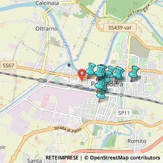 Mappa Piazza Vittime dei Lager Nazisti, 56025 Pontedera PI, Italia (0.72)