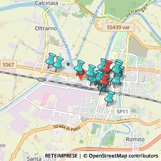 Mappa Piazza Mario Naldini, 56025 Pontedera PI, Italia (0.656)