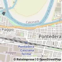 Hartă Pontedera