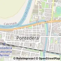 Hartă Pontedera