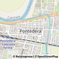Kaart Pontedera