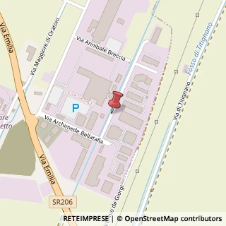 Mappa Via Archimede Bellatalla Traversaa, 10, 56121 Ospedaletto-ex Deta Lazzeri PI, Italia, 56121 Pisa, Pisa (Toscana)