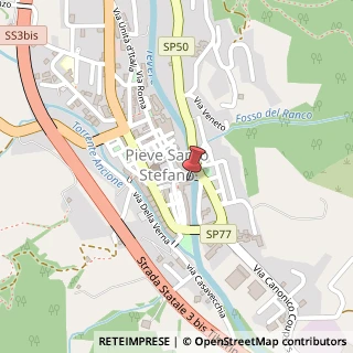 Mappa Via Antiche Prigioni, 6, 52036 Pieve Santo Stefano, Arezzo (Toscana)