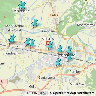 Mappa Via Salvo D'Acquisto, 56025 Pontedera PI, Italia (2.41583)