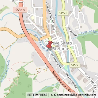 Mappa Via della Verna, 41, 52036 Pieve Santo Stefano, Arezzo (Toscana)