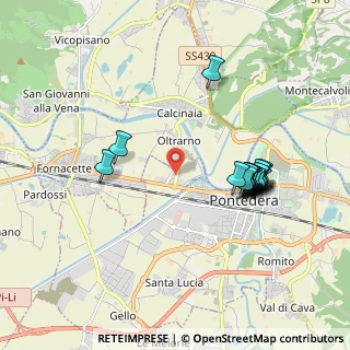 Mappa Area Produttiva, 56025 Pontedera PI, Italia (1.89833)