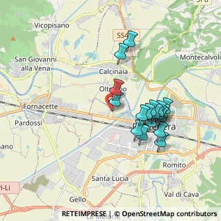Mappa Via S.D'acquisto, 56025 Pontedera PI, Italia (1.70389)