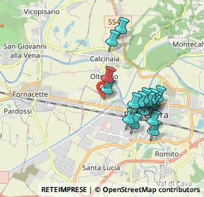Mappa Via Maria Enriquez Agnoletti, 56035 Pontedera PI, Italia (1.70389)