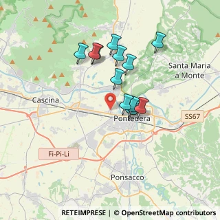 Mappa Area Produttiva, 56025 Pontedera PI, Italia (3.10417)