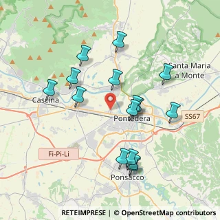 Mappa Area Produttiva, 56025 Pontedera PI, Italia (3.87)