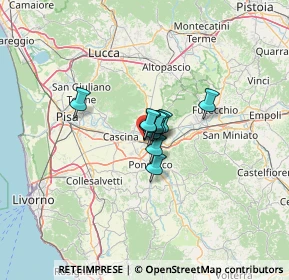 Mappa Via Maria Enriquez Agnoletti, 56035 Pontedera PI, Italia (4.91)
