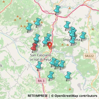 Mappa Bivio Montecapri, 50026 San Casciano in Val di Pesa FI, Italia (4.069)