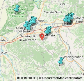 Mappa Via Serra, 56028 San Miniato PI, Italia (9.29765)
