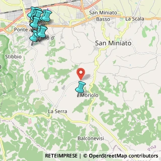 Mappa Via Serra, 56028 San Miniato PI, Italia (3.46214)