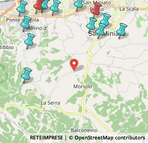 Mappa Via Serra, 56028 San Miniato PI, Italia (3.07769)