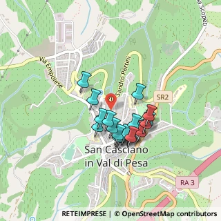 Mappa Presso Supermercato Coop, 50026 San Casciano in Val di Pesa FI, Italia (0.344)