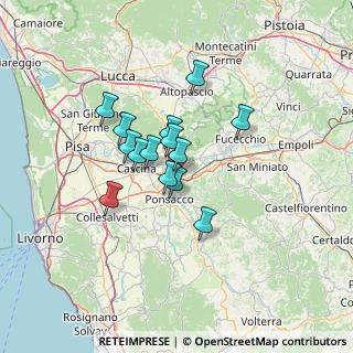 Mappa Via Luigi Longo, 56025 Pontedera PI, Italia (9.88429)