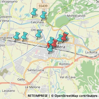 Mappa Viale Piaggio, 56025 Pontedera PI, Italia (1.58727)