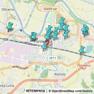 Mappa Viale Risorgimento, 56025 Pontedera PI, Italia (0.999)