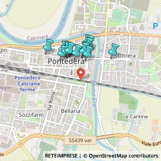 Mappa Viale Risorgimento, 56025 Pontedera PI, Italia (0.38688)