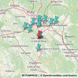 Mappa Via Cassia, 50026 San Casciano in Val di Pesa FI, Italia (10.78846)