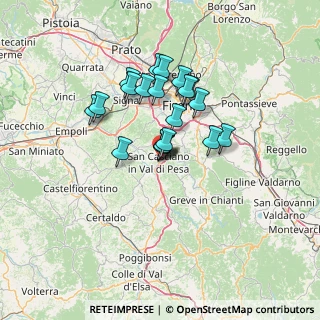 Mappa Via Cassia, 50026 San Casciano in Val di Pesa FI, Italia (10.716)