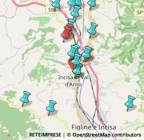 Mappa Piazza della Costituzione, 50064 Figline e Incisa Valdarno FI, Italia (2.048)