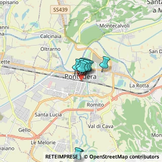 Mappa Pontedera, 56025 Pian , Italia (1.48)