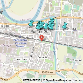 Mappa Pontedera, 56025 Pian , Italia (0.3775)