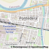 Map Pontedera