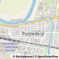 Kartta Pontedera