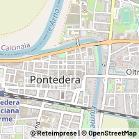 Karte Pontedera