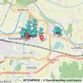 Mappa Via Giorgio Amendola, 56025 Pontedera PI, Italia (0.8135)